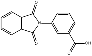 3-(1,3-DIOXO-1,3-DIHYDRO-ISOINDOL-2-YL)-BENZOIC ACID 구조식 이미지