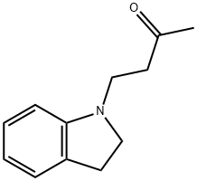 4-(2,3-Dihydro-1H-indol-1-yl)-2-butanone Structure