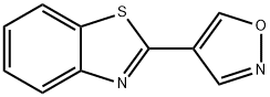 Benzothiazole, 2-(4-isoxazolyl)- (9CI) Structure