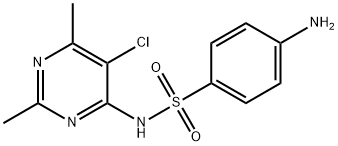 Sulfaclomid Structure