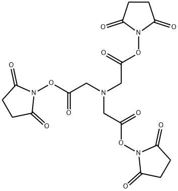 NITRILOTRIACETIC ACID TRI(N-SUCCINIMIDYL Structure