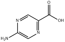 5-AMINO-PYRAZINE-2-CARBOXYLIC ACID 구조식 이미지