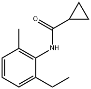 Cyclopropanecarboxamide, N-(2-ethyl-6-methylphenyl)- (9CI) Structure