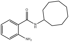 벤즈아미드,2-아미노-N-시클로옥틸-(9CI) 구조식 이미지