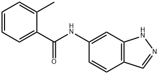 Benzamide, N-1H-indazol-6-yl-2-methyl- (9CI) Structure