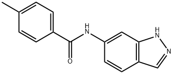 Benzamide, N-1H-indazol-6-yl-4-methyl- (9CI) Structure