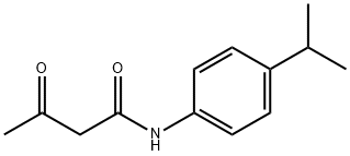 4-ISOPROPYLACETOACETANILID Structure