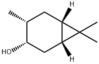 [1R-(1alpha,3beta,4beta,6alpha)]-4,7,7-trimethylbicyclo[4.1.0]heptan-3-ol  Structure