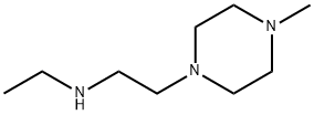 1-피페라진에탄아민,N-에틸-4-메틸-(9CI) 구조식 이미지