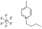 N-BUTYL-4-METHYLPYRIDINIUM HEXAFLUOROPHOSPHATE Structure