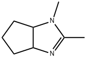 시클로펜티미다졸,1,3a,4,5,6,6a-헥사히드로-1,2-디메틸-(9CI) 구조식 이미지