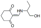 1,3-Cyclohexanedione, 2-[[[1-(hydroxymethyl)propyl]amino]methylene]- (9CI) Structure