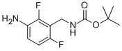 tert-부틸3-아미노-2,6-디플루오로벤질카르바메이트 구조식 이미지