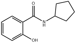N-cyclopentyl-2-hydroxybenzamide Structure