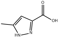 5-Methyl-1H-pyrazole-3-carboxylic acid 구조식 이미지