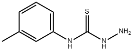 3-Methylphenylthiosemicarbazide Structure