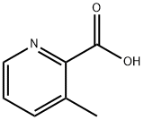 3-Methylpyridine-2-carboxylic acid Structure