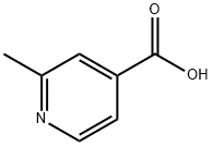 2-Methylisonicotinic acid 구조식 이미지