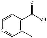 3-METHYL-4-PYRIDINECARBOXYLIC ACID 구조식 이미지