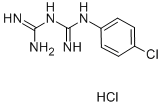 1-(4-CHLOROPHENYL)BIGUANIDE HYDROCHLORIDE 구조식 이미지