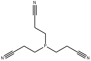 TRIS(2-CYANOETHYL)PHOSPHINE 구조식 이미지