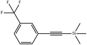 1-((TRIMETHYLSILYL)ETHYNYL)-3-TRIFLUORO& Structure