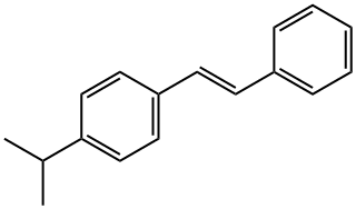 1-ISOPROPYL-4-(2-PHENYLVINYL)BENZENE Structure