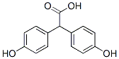 bis(4-hydroxyphenyl)acetic acid Structure