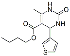 5-Pyrimidinecarboxylicacid,1,2,3,4-tetrahydro-6-methyl-2-oxo-4-(3-thienyl)-,butylester(9CI) 구조식 이미지