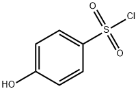 4-HYDROXY-BENZENESULFONYL CHLORIDE 구조식 이미지