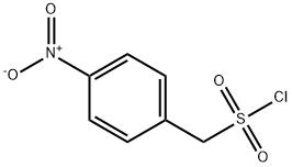 (4-Nitrophenyl)methanesulfonyl chloride 구조식 이미지