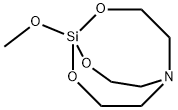 1-Methoxy-2,8,9-trioxa-5-aza-1-silabicyclo[3.3.3]undecane  Structure