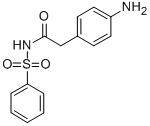 N-[2-(4-AMINO-PHENYL)-ACETYL]-BENZENESULFONAMIDE Structure