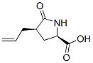 D-Proline, 5-oxo-4-(2-propenyl)-, (4R)- (9CI) Structure