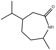 Hexahydro-7-methyl-4-(1-methylethyl)-2H-azepin-2-one 구조식 이미지