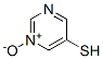 5-Pyrimidinethiol, 1-oxide (9CI) Structure