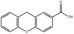 9H-XANTHENE-2-CARBOXYLIC ACID Structure