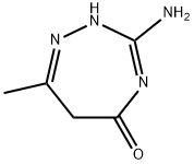 5H-1,2,4-Triazepin-5-one, 3-amino-2,6-dihydro-7-methyl- (9CI) 구조식 이미지