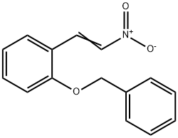 TRANS-2-BENZYLOXY-TRANS-B-NITROSTYRENE Structure