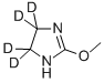 2-METHOXY-4,5-DIHYDRO-1H-IMIDAZOLE-4,4,5,5-D4 Structure