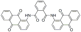 N,N'-비스(9,10-디히드로-9,10-디옥소-1-안트릴)프탈디아미드 구조식 이미지