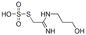 티오황산수소S-[2-[(3-히드록시프로필)아미노]-2-이미노에틸]에스테르 구조식 이미지