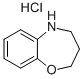 1,3,4,5-TETRAHYDRO-5-OXA-BENZO[B]AZEPINE HYDROCHLORIDE Structure