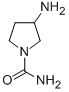 1-Pyrrolidinecarboxamide,3-amino- Structure