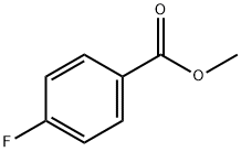Methyl 4-fluorobenzoate 구조식 이미지