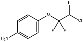 4-(2-CHLORO-1,1,2-TRIFLUORO-ETHOXY)-PHENYLAMINE Structure