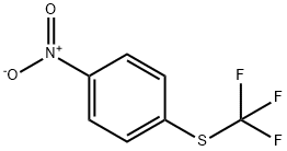 4-(Trifluoromethylthio)nitrobenzene 구조식 이미지