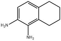 1,2-Naphthalenediamine,  5,6,7,8-tetrahydro- Structure