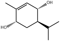 p-Menth-1-ene-3,6-diol 구조식 이미지