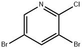 2-Chloro-3,5-dibromopyridine Structure